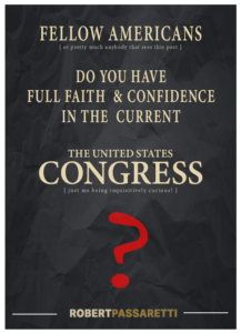 Do you have faith in the United States Congress